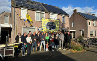Huis van prins en adjudant versierd